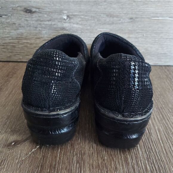 B.O.C Born Concept Black Herringbone Margaret Leather Clogs - 8.5 - Picture 5 of 10